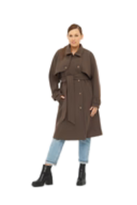 anyday jakke lila 088 brun