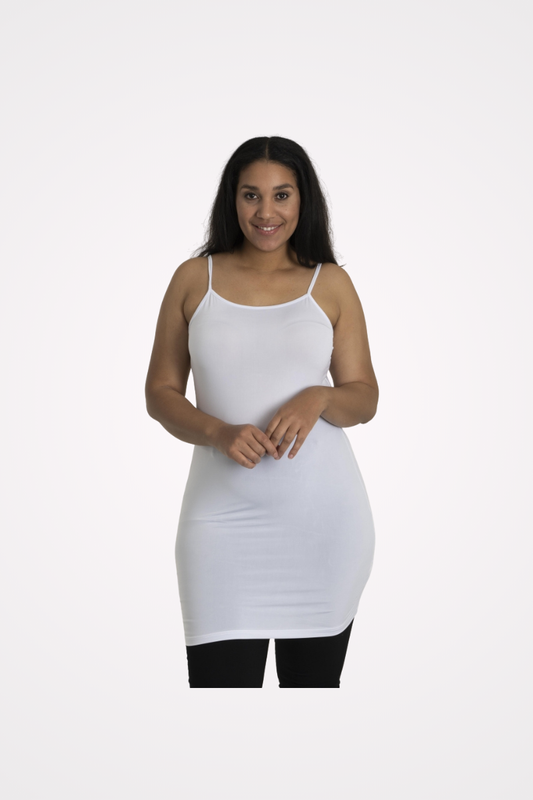 hvid underkjole plus size

