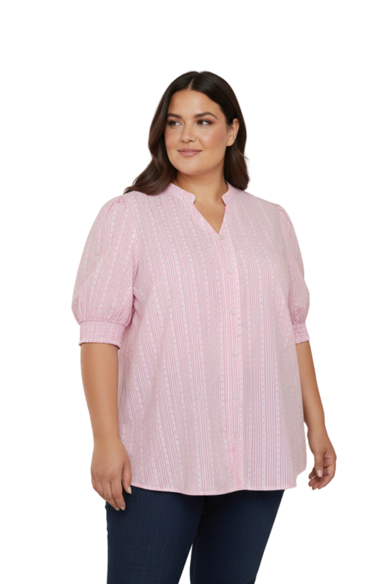 Cassiopeia skjorte BALULLA SHIRT-1 PINK KOMBI