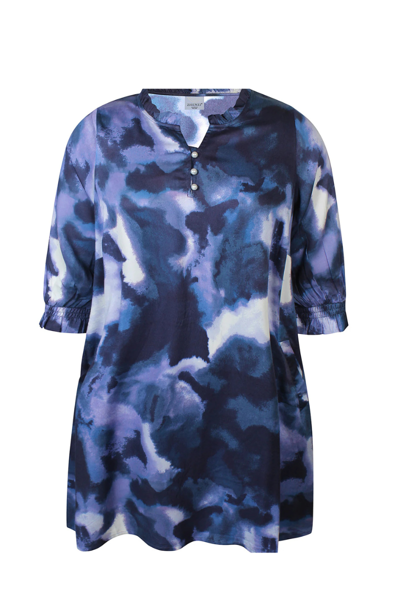 zhenzi tunika zh- anika 1204 blå/lilla