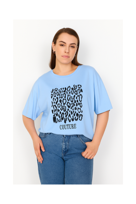 Wasabi t-shirt wa-caimi 1 blå kombi