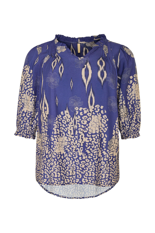 cassiopeia bluse laurina blå
