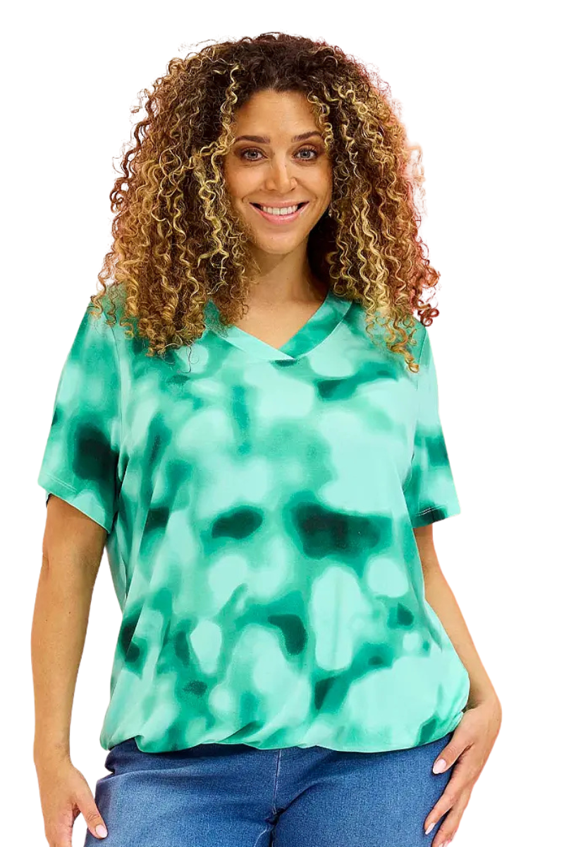 zhenzi bluse Sylva 1358 grøn
