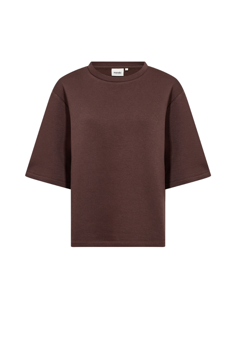wasabi t-shirt wa-joelie 4 brun