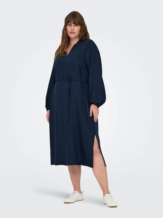 Only Carmakoma kjole Carbay navy