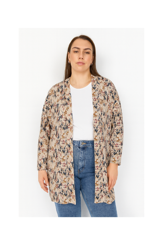 wasabi cardigan strik wa-clara 3 flerfarvet kombi