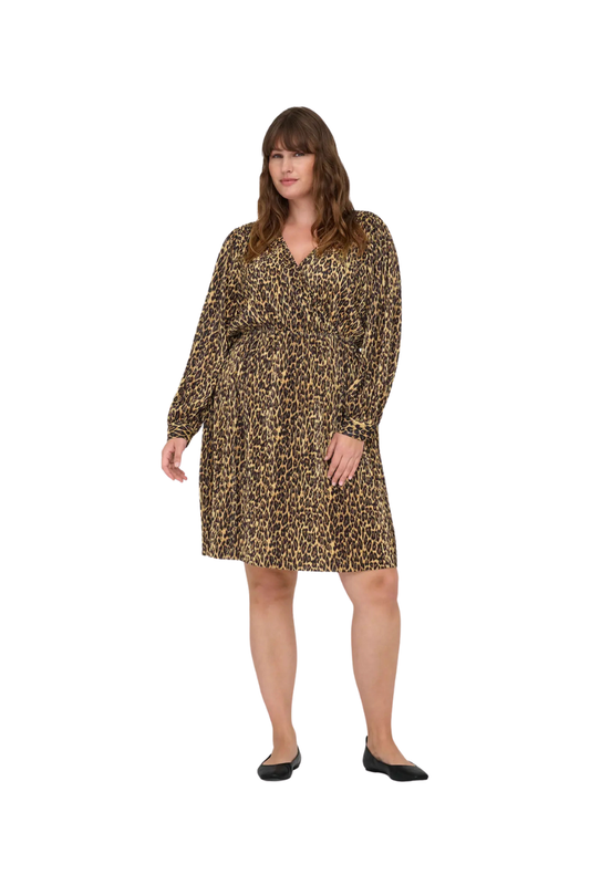 Only Carmakoma kjole carmika leopard