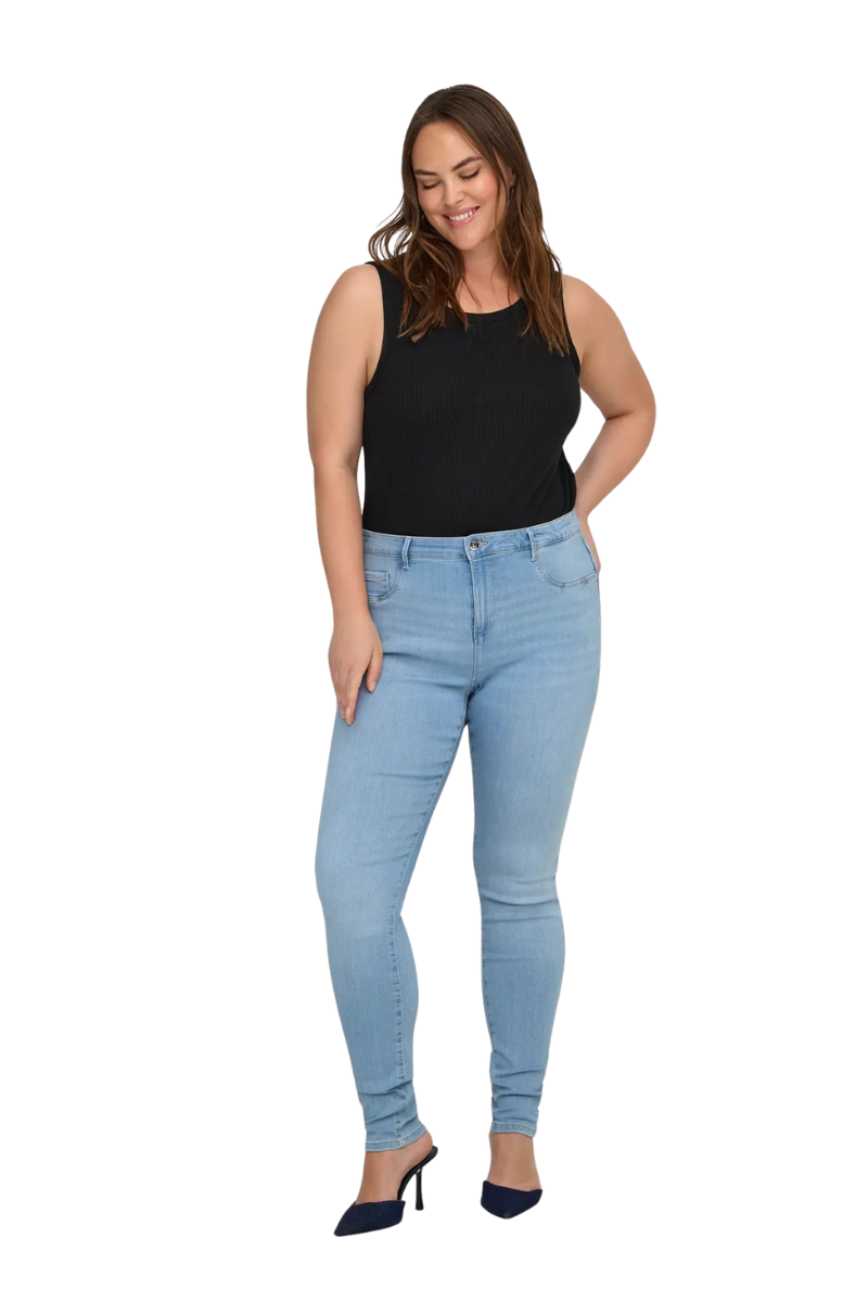 only carmakoma bukser carthunder lyseblå