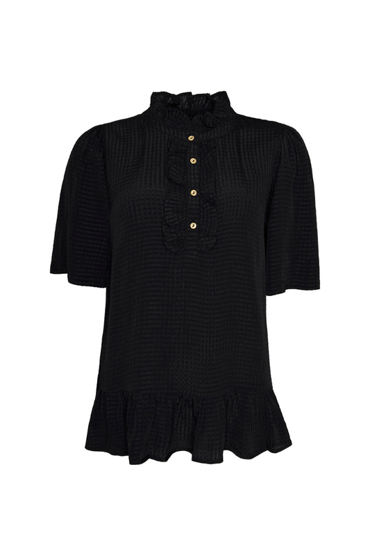 sort bluse katjane