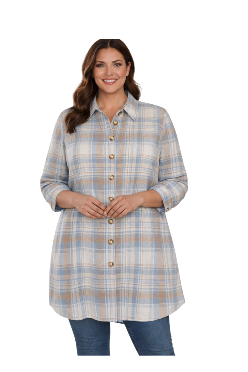 Cassiopeia skjorte Tulala blå kombi