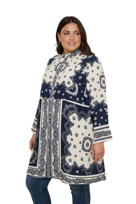 Cassiopeia tunika Scartilla blå kombi