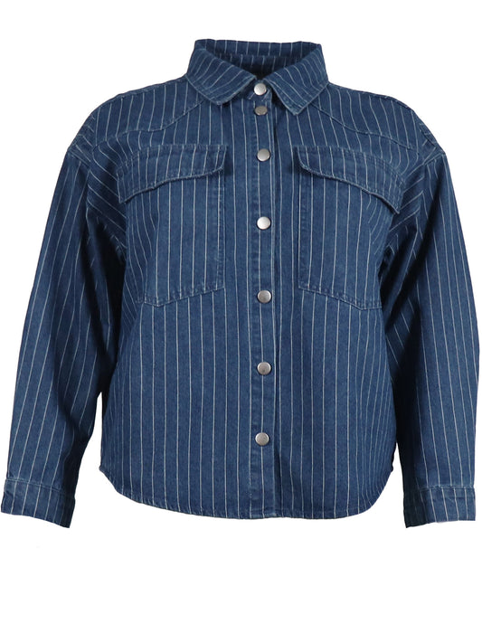 plusize cowboy jakke