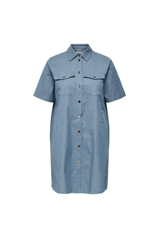 denim kjole only