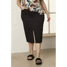 Zhenzi nederdel Vonda sort denim