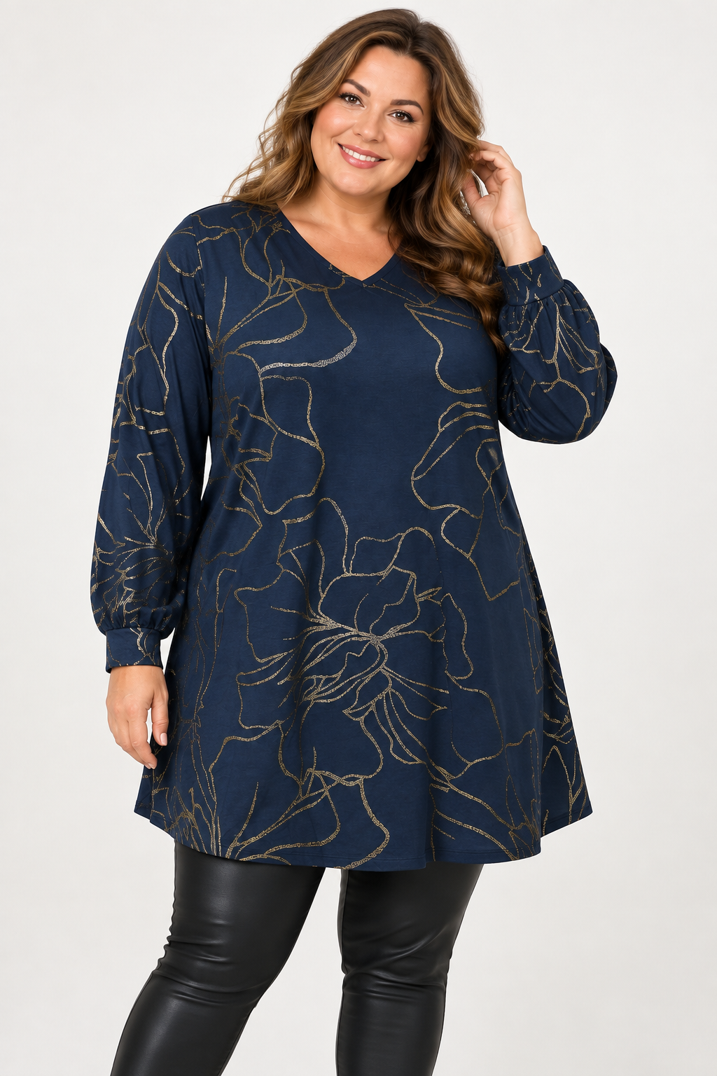 Zhenzi sweat tunika Mya 1594 – Navy