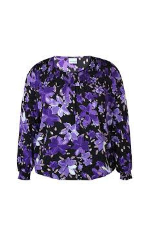 zhenzi bluse Elsy 633 lilla