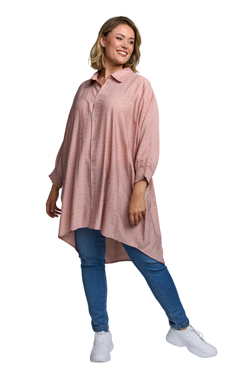 Gozzip tunika oversize Ggerda rosa