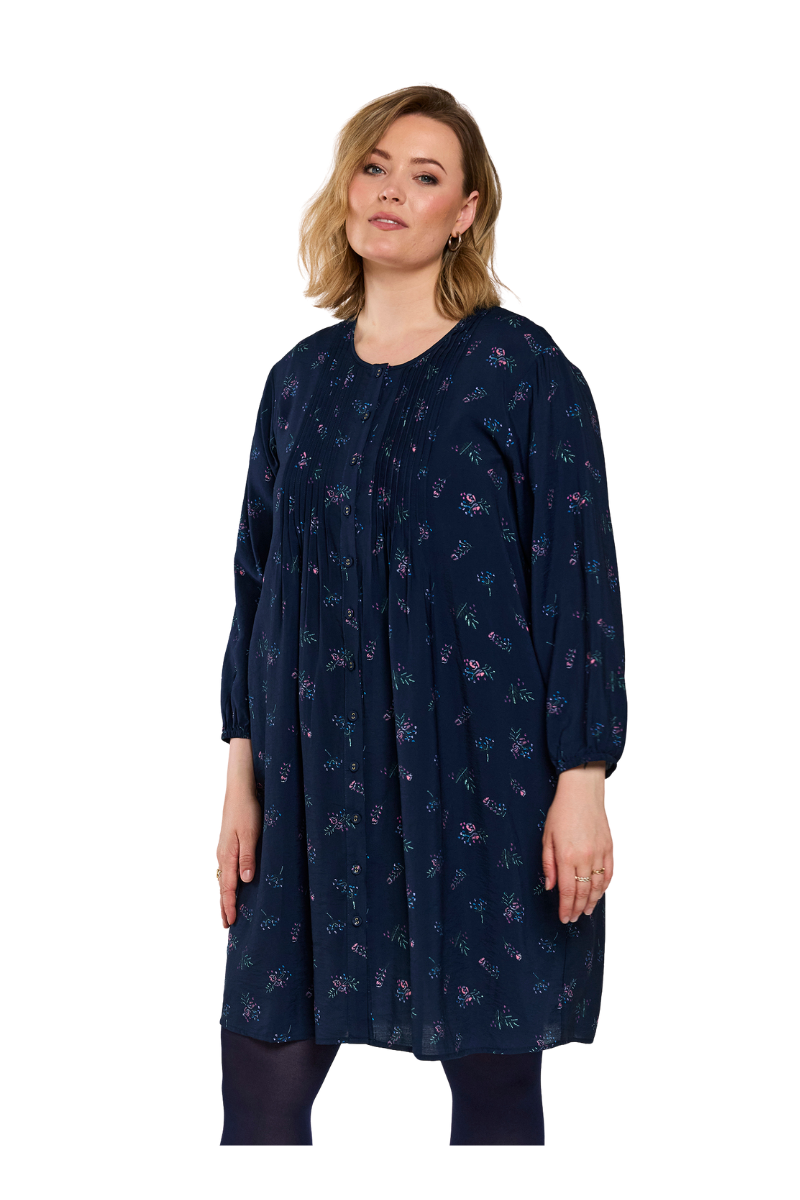 Gozzip shirt tunika GJohanne navy print