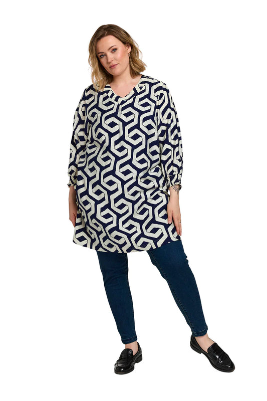 Gozzip tunika GMeta navy kombi