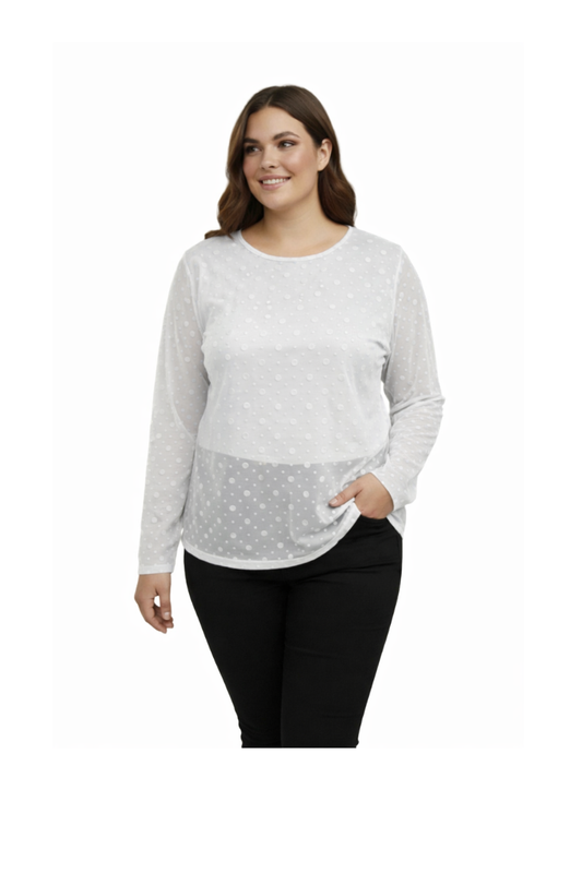 Cassiopeia bluse gitesse hvid