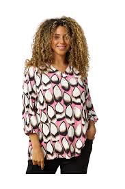zhenzi bluse Zh-sylva 1260 pink