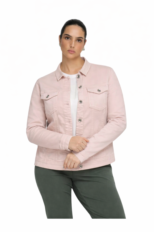 only carmakoma jakke denim carwespa lyserød