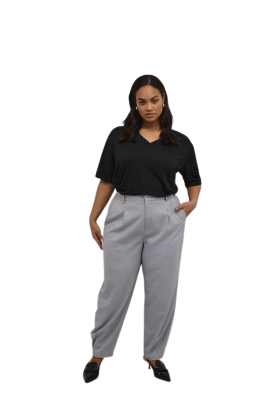 Kaffe Curve bukser KcMerla grå