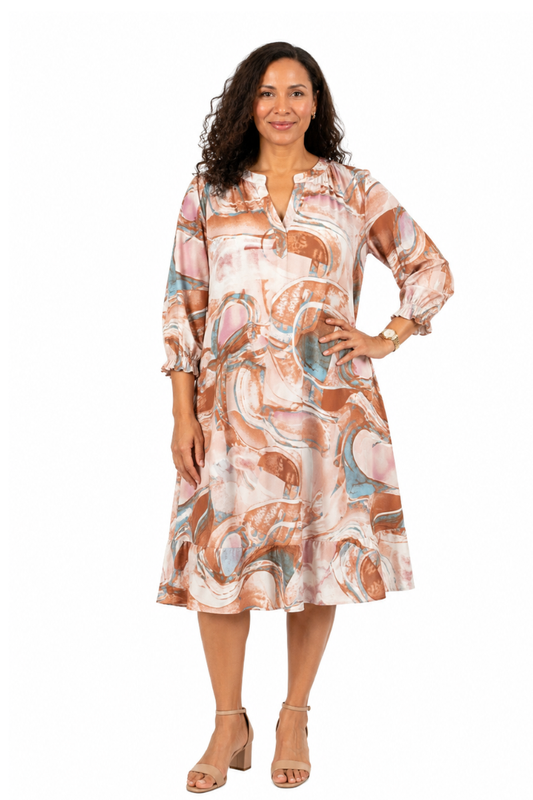 Mapeo kjole Olivia print 12