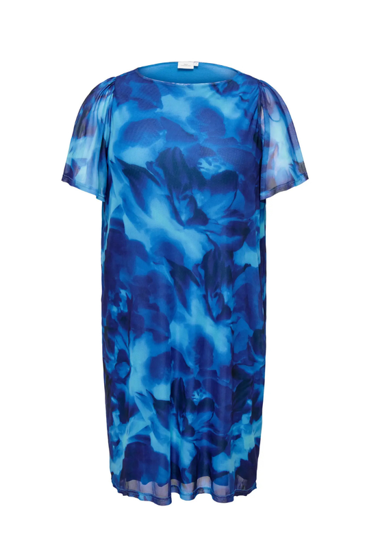 only carmakoma kjole carforest blå