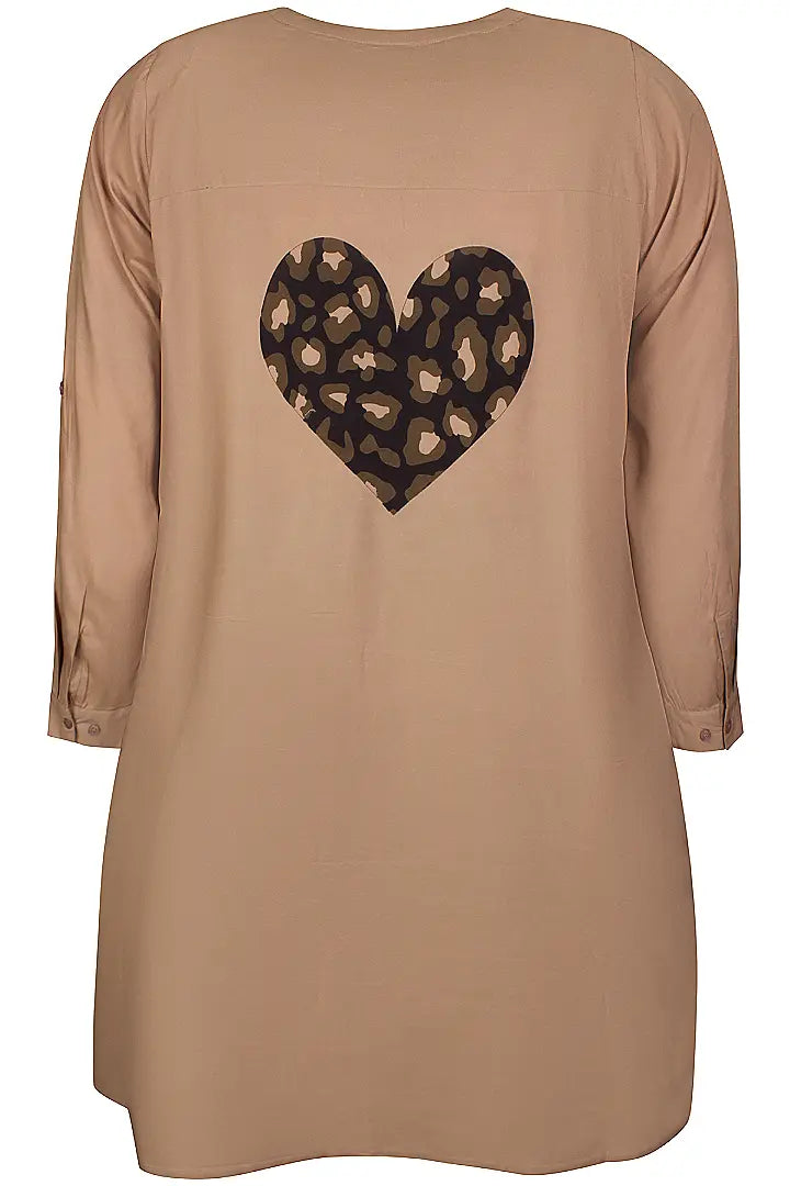 zhenzi kjole zh-sofia 1344-dress L/S brun