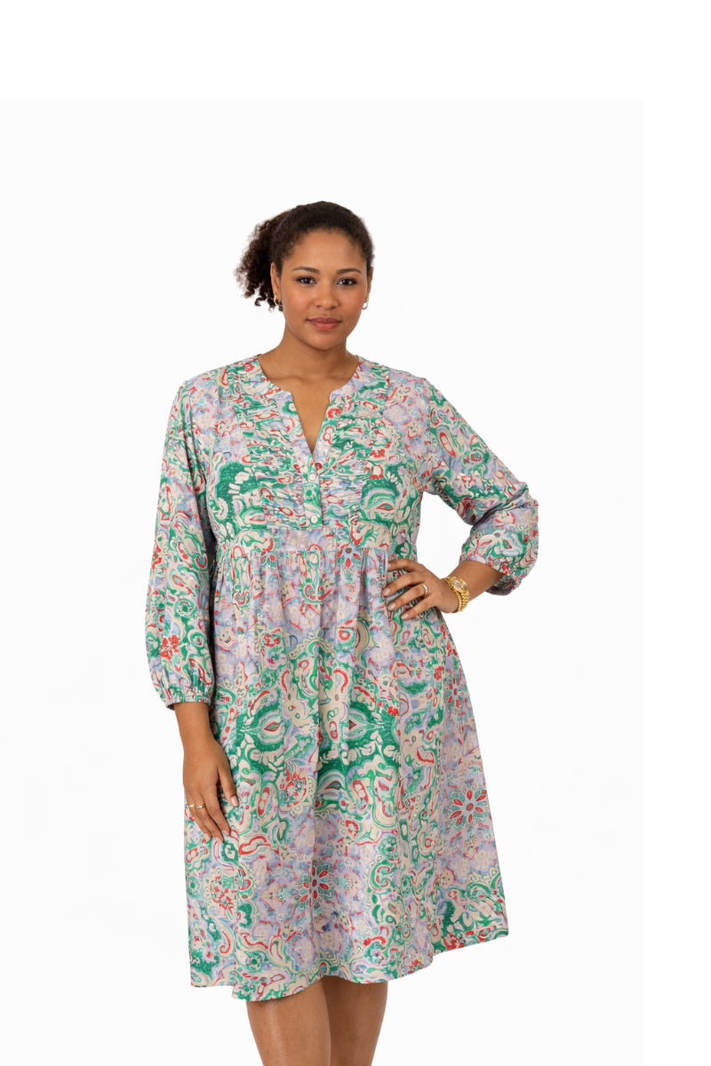 Mapeo kjole storpige str. Maria print 2