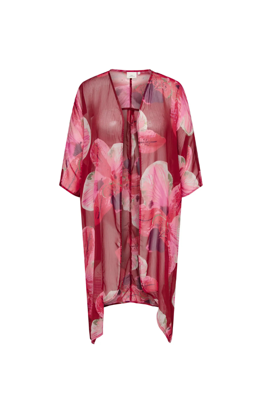 only carmakoma kimono carasta rød