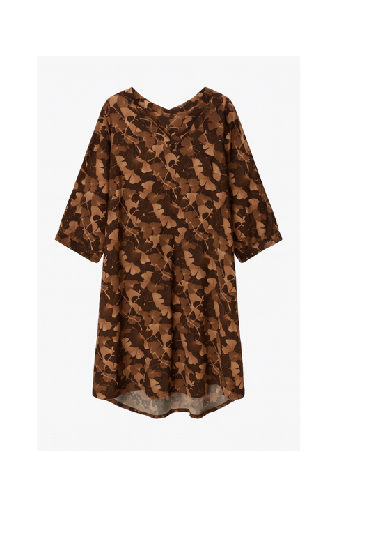 Cassiopeia tunika laurina 2 brun kombi