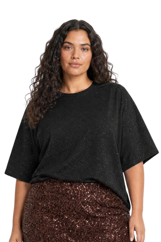 Wasabi sweat bluse WA-SANJA 7 - Sort