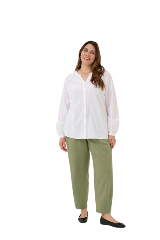 Kaffe Curve bukser KcMerla støvgrøn