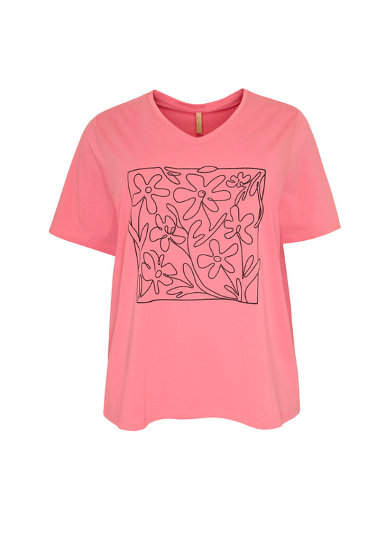 Ccassiopeia bluse Mianna rosa