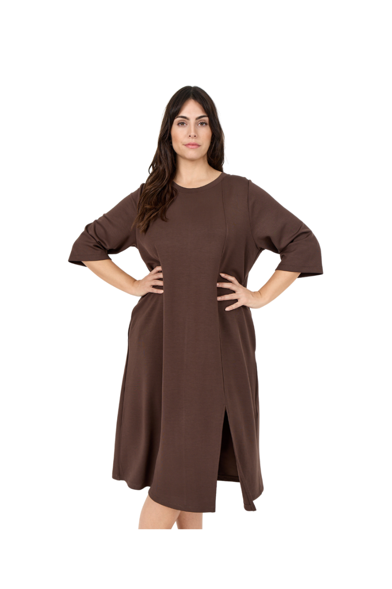 wasabi kjole wa-sabina 87 brun