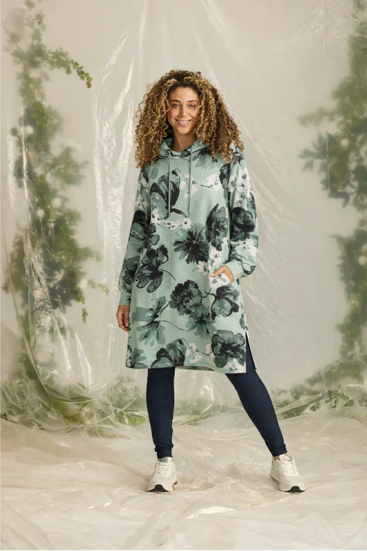 zhenzi kjole sweat Zh-mya 1186 grøn