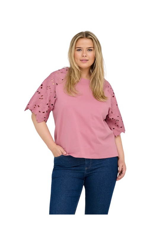 only bluse blonde rosa