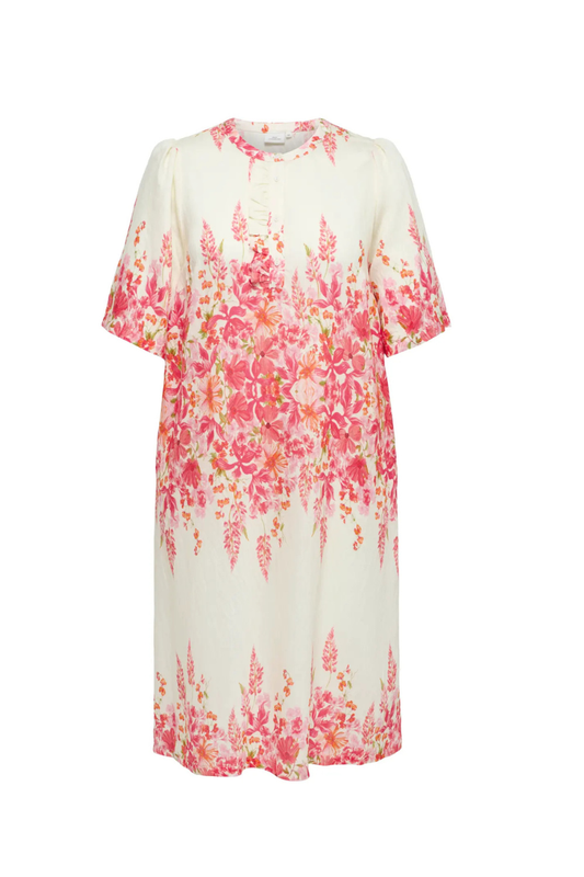 Only Carmakoma kjole carvera pink