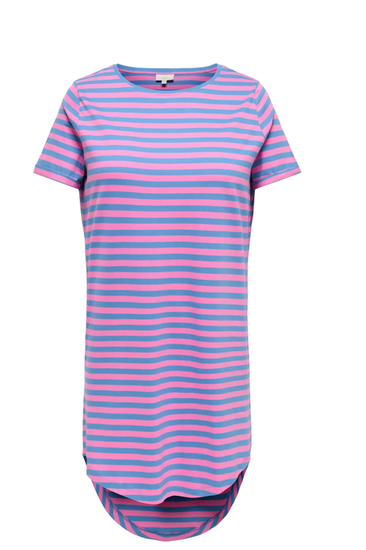 only carmakoma kjole carcute pink/blå