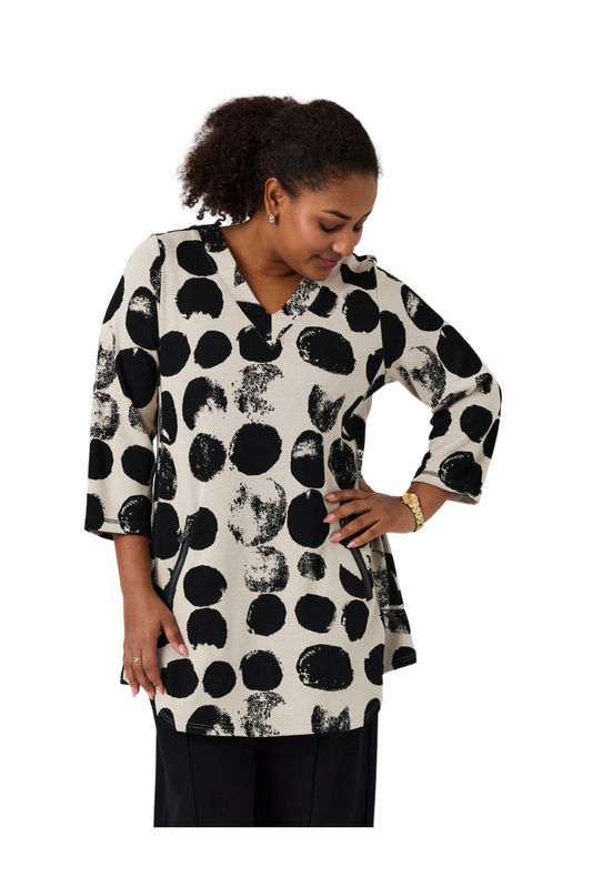 Pont Neuf tunika PNSamia sort