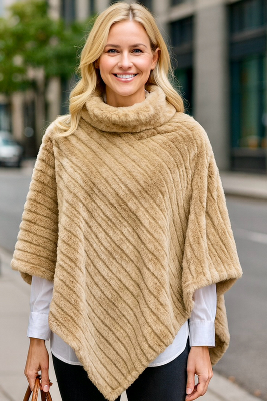 vanting poncho pels lys