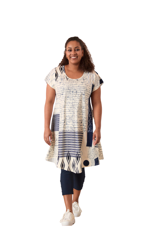 Pont Neuf kjole PNThelma navy blå