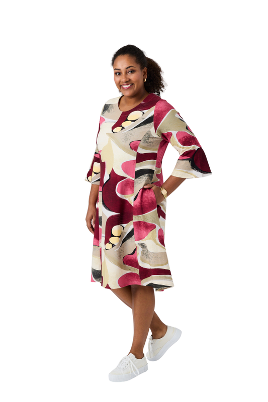 Pont Neuf kjole PNHanin pink kombi