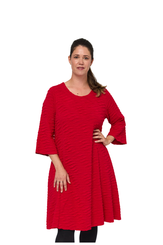 Pont Neuf kjole PNHanin rød kombi