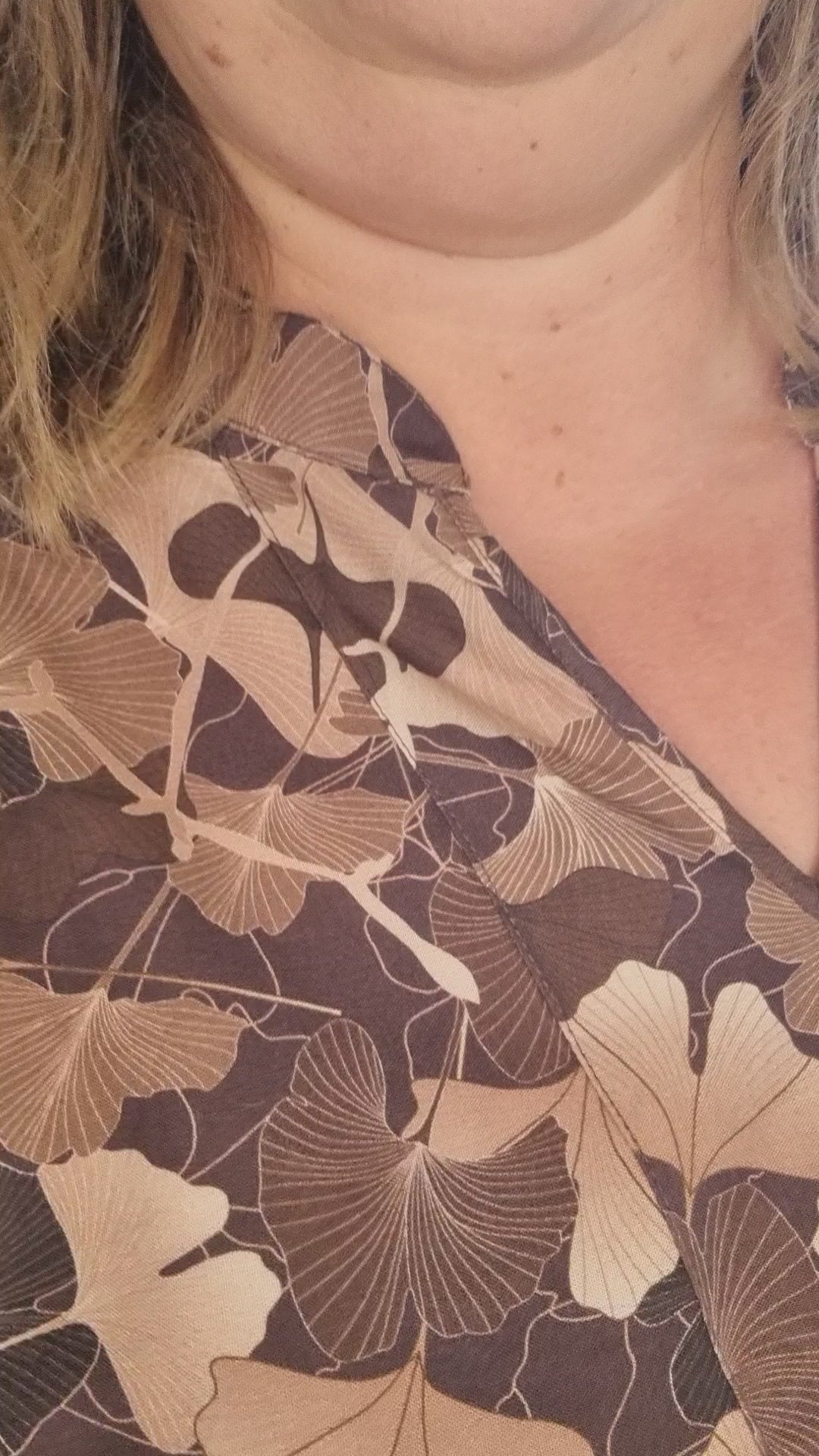 Cassiopeia tunika laurina 2 brun kombi