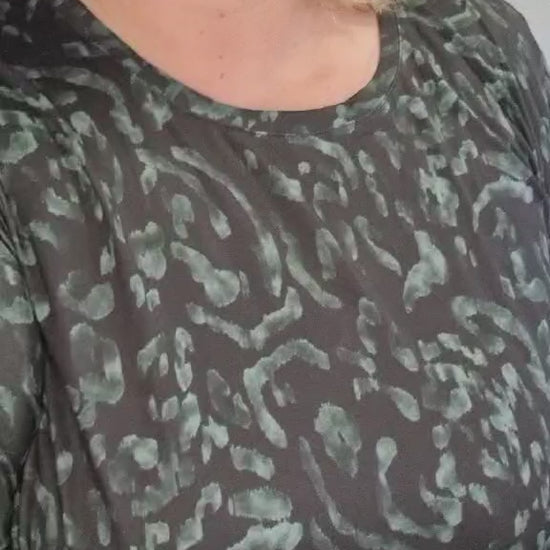 zhenzi tunika Zh-alice 1188 grøn kombi