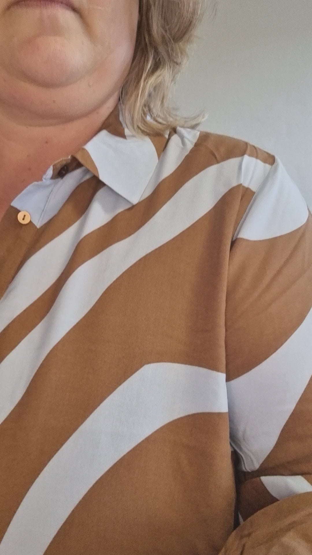 Wasabi kjole wa-chanita 2 brun kombi