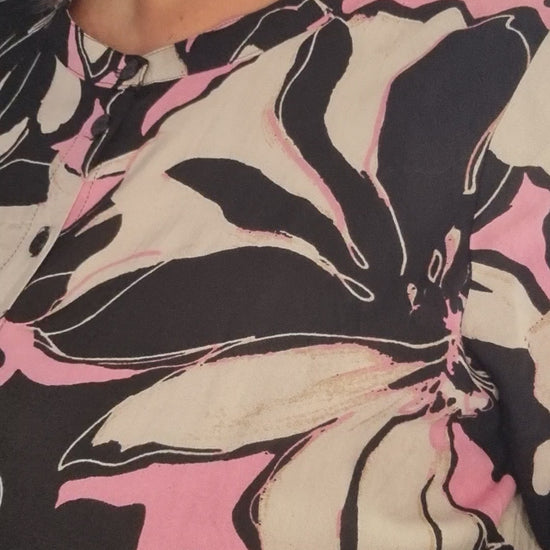 zhenzi kjole zh-amaya 1196 pink